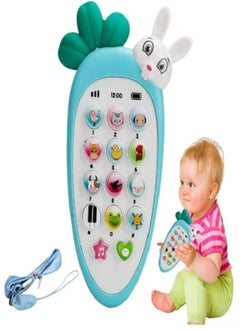 Kids Phone Toy - Music and Light (Carrot and Rabbit Design) - Blue. - pzsku/Z94AA8CAEB6EE85113C42Z/45/_/1732637242/de1f8664-f72f-4cfe-a079-faf22a06870d