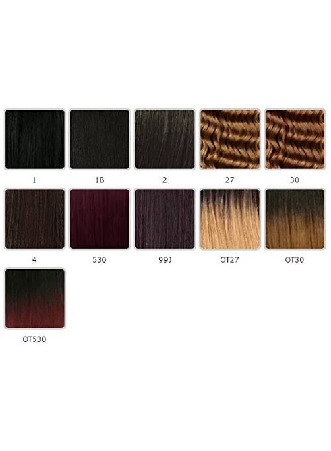 Freetress 2X Soft Wavy Faux Loc 20" (1B Off Black) Freetress Synthetic Crochet Braid Dread Locks  - Image 4