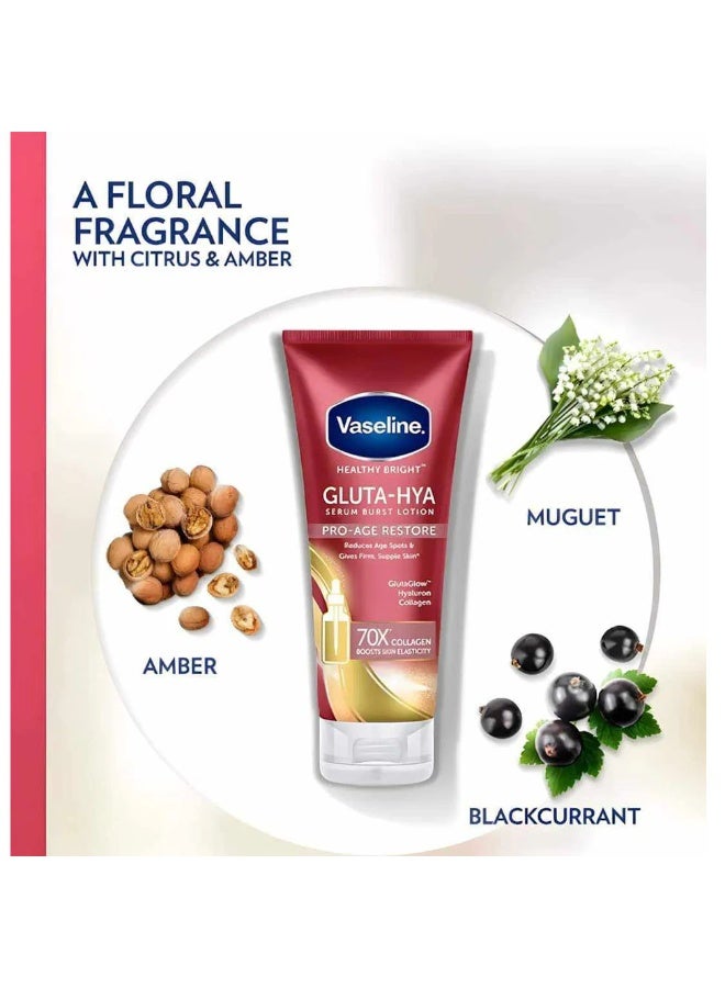 Vaseline Gluta-Hya Serum Burst Lotion PRO-AGE Restore - 200 ml - Image 2