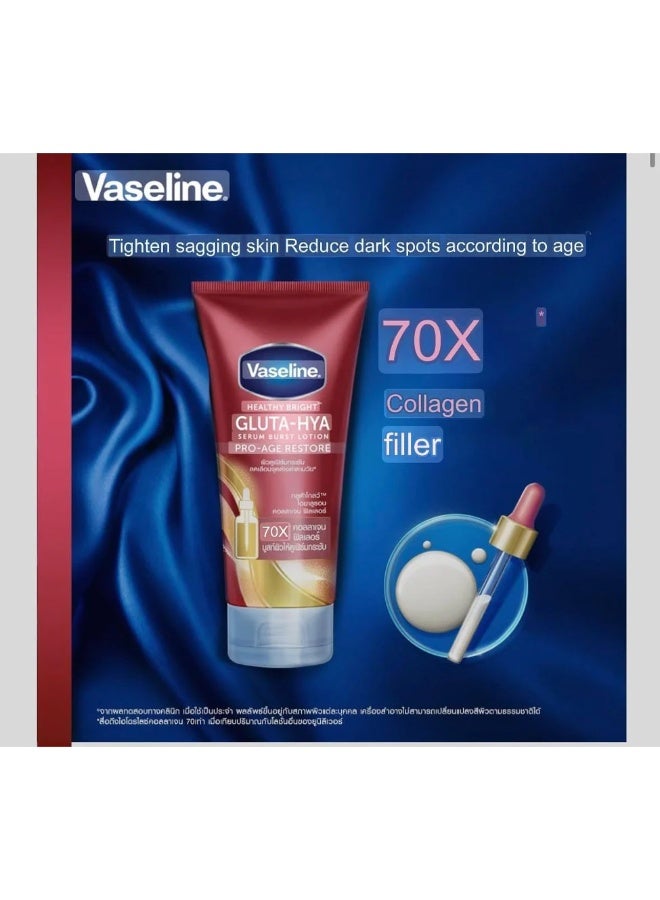 Vaseline Gluta-Hya Serum Burst Lotion PRO-AGE Restore - 200 ml - Image 3