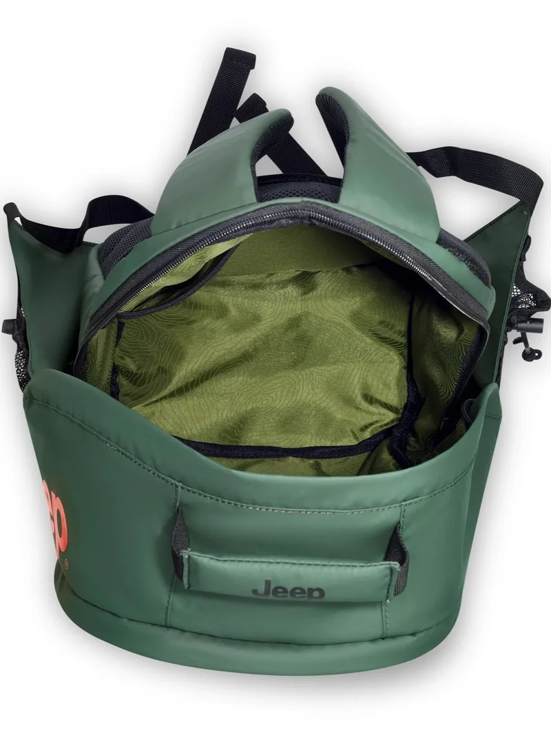 Jeep  JS011B Versatile Backpack - Green  | Best Price UAE