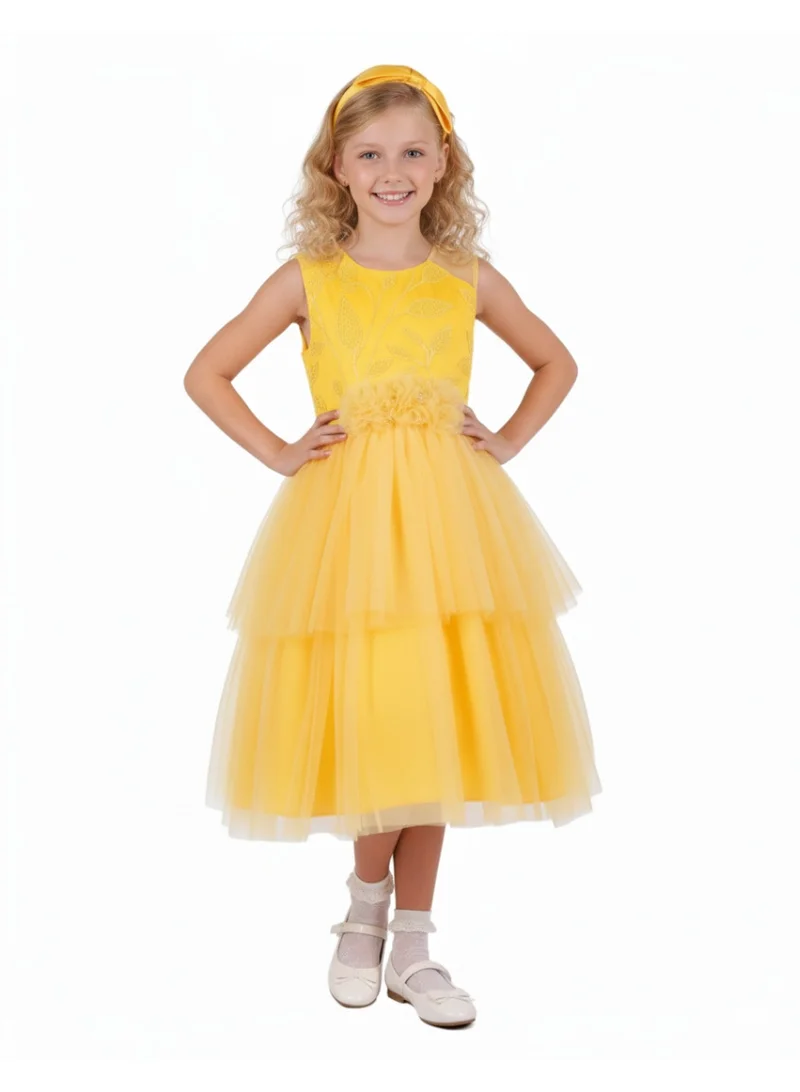 دىدانيالا فستان حفلات تول بطبقات