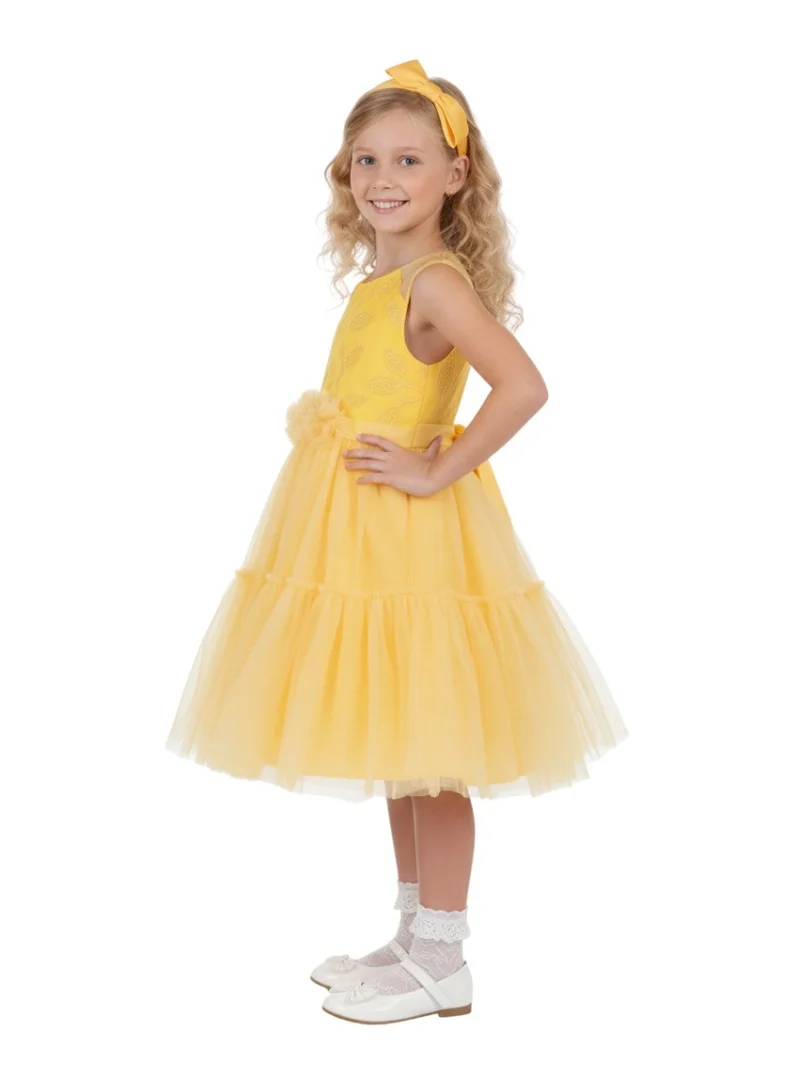 دىدانيالا فستان حفلات تول بطبقات