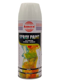 Asmaco All-Purpose Spray Paint White 400ml 