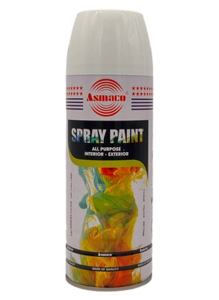 All-Purpose Spray Paint White 400ml - pzsku/Z94AACFFF01A0EB774D6EZ/45/_/1729673268/b5e79881-4f8e-45d4-8df1-cf663b673eb8