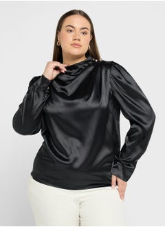 Ella Plus Drapped Blouse  - Image 1