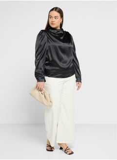 Ella Plus Drapped Blouse  - Image 4