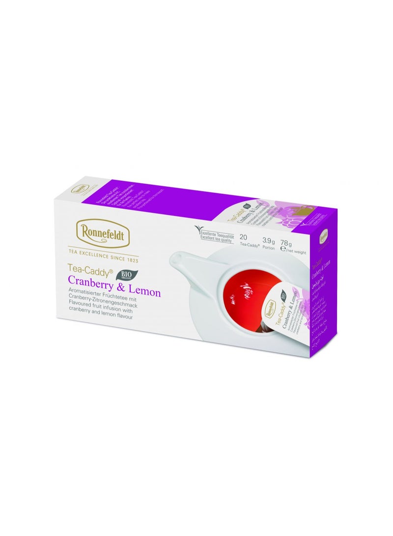 رونفيلدت نبذة عن رونفيلدت: علبة شاي بنكهة التوت البري والليمون - Image 1