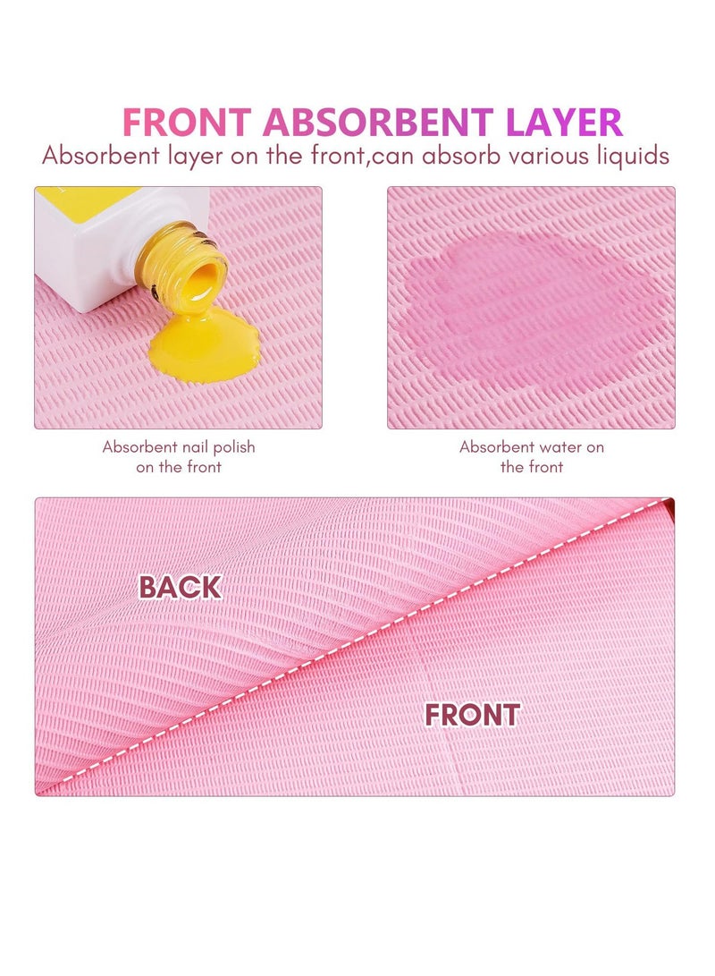 general Pink Fordable Nail Paper Towels for - Image 2