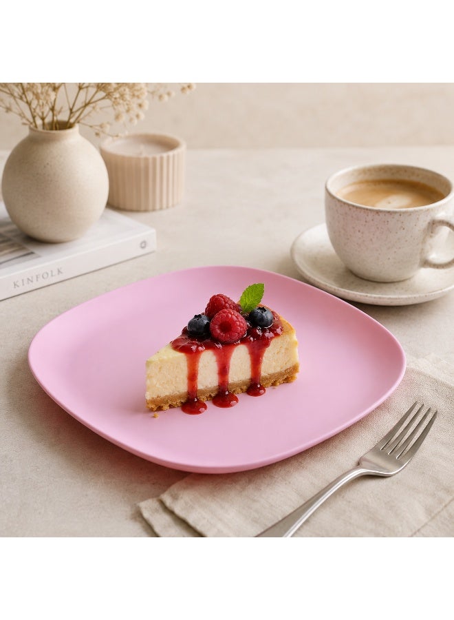 favilla Square plastic serving dish with a modern design, measuring 23 x 23 x 3 cm, multi-purpose – Code 1078 - Image 2
