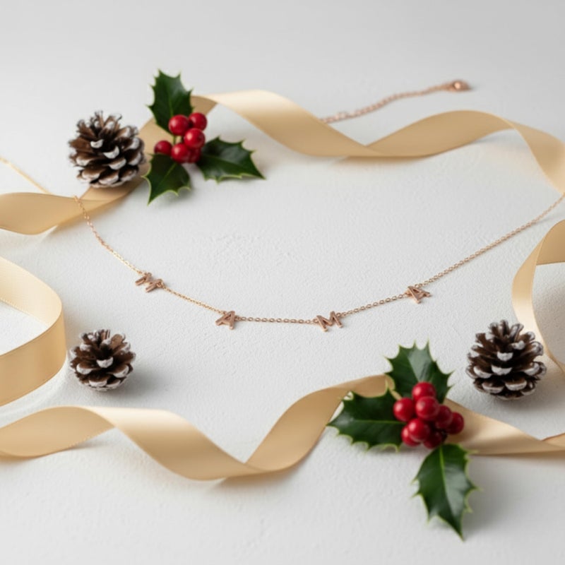 Benevolence LA Mama Necklace, Rose Gold Dipped Fashion Necklaces | Gifts for New Mom | Gold Mom Necklace | Birthday Gifts | Travel Accessories for Women, Designed in California - Image 5