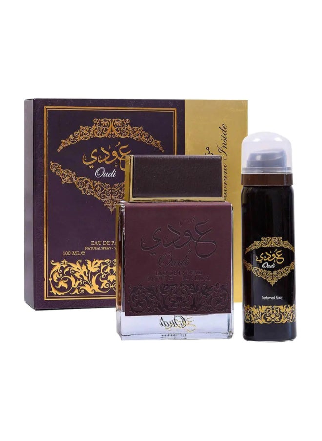 Ard Al Zaafaran Oudi Eau De Parfum For Unisex 100 Ml With Deo 50 Ml  - Image 2