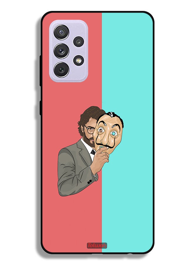 Tolwak Samsung Galaxy A72 5G Protective Case Cover The Professor Art - Image 1