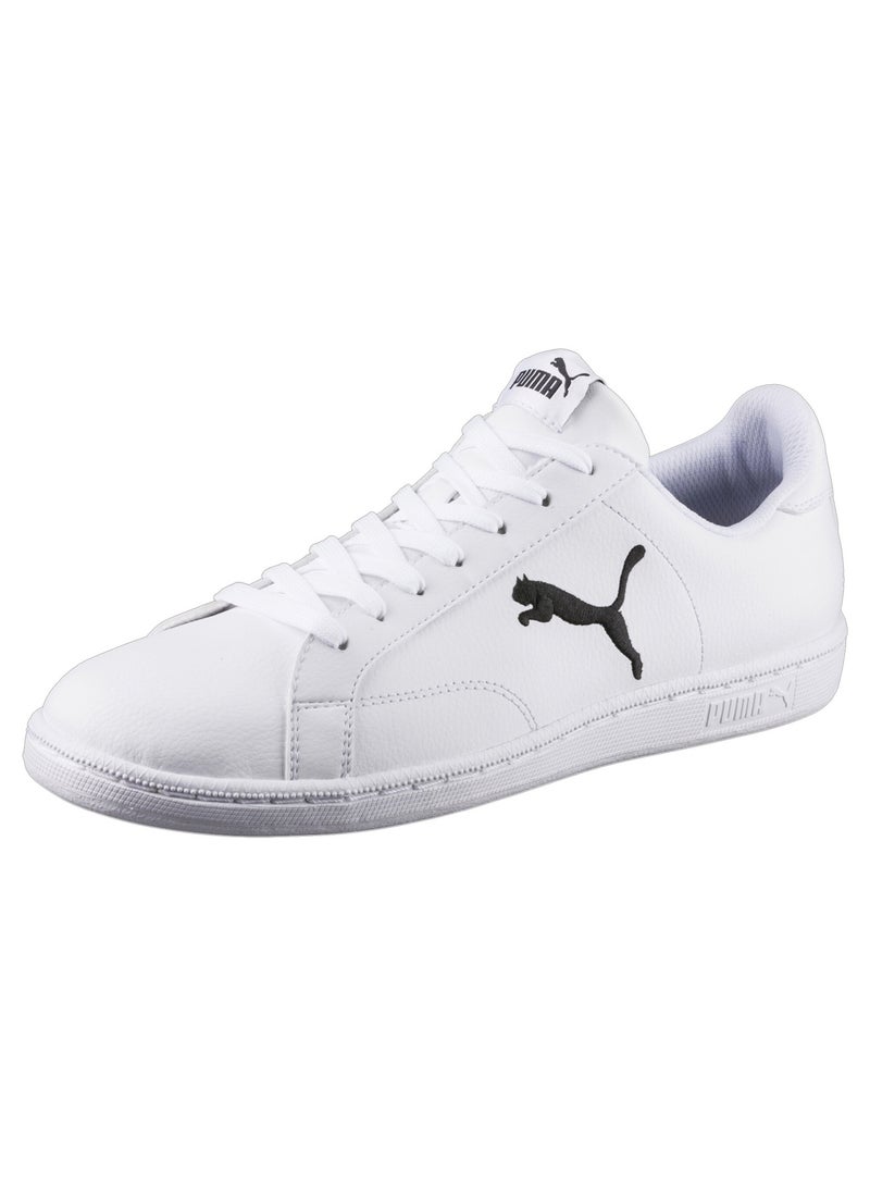 PUMA Smash Cat Unisex White Leather Trainers - Image 1