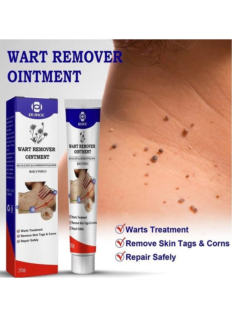 OUHOE Wart Remover Ointment, Warts Treatment, Remove Skin Tags & Corns Repair Safely, Effective Removal, Safe Painless Reliable, Easy for Home Use - Image 2