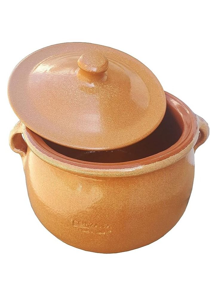 كورزانا قدر طبخ فخاري عميق قدر فخار صحي مع مقابض جانبية كورزانا - Image 2