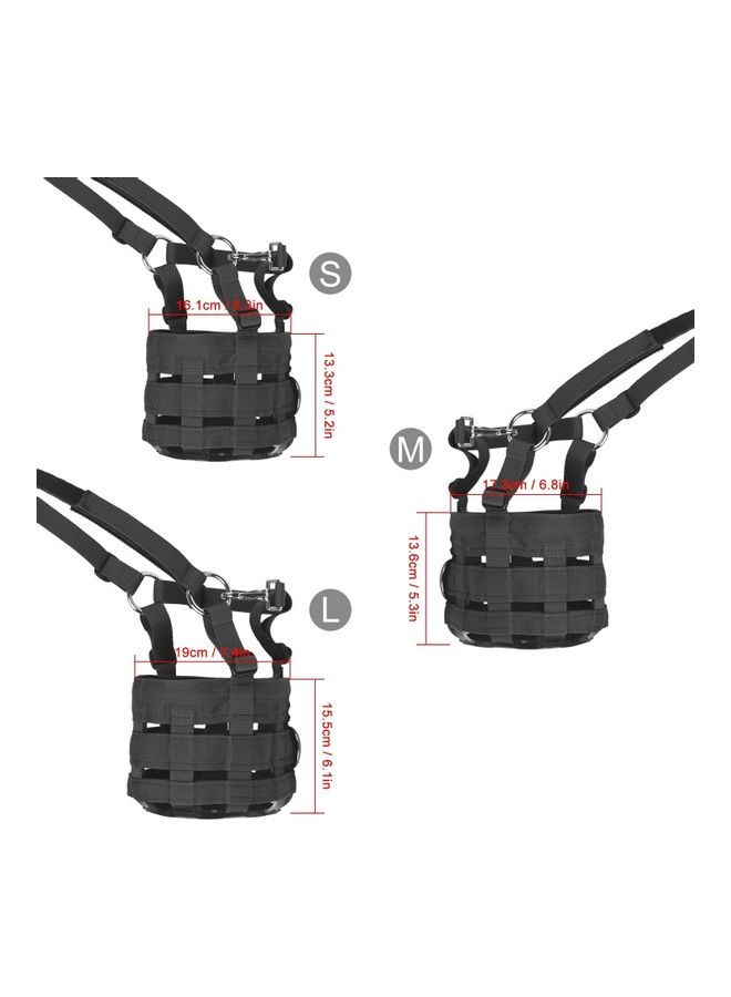 NIBEMINENT Easy Breathe Grazing Muzzle Horse Mouth Cover - Image 4