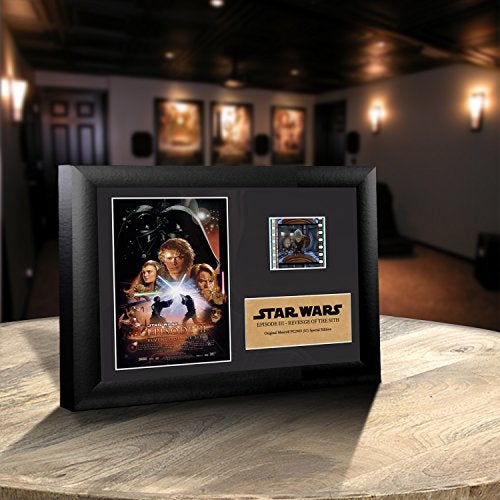 Trend Setters FilmCells 7x5 Star Wars Episode III Revenge of the Sith Framed FilmCells Special Edition Display, Black, Small - Image 2