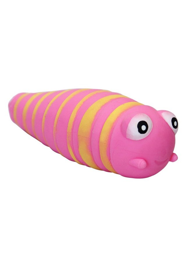 Kabello Kabello Caterpillar Soft Toy Sensory Worm Toy Showpiece for Car 1 Pcs (Multicolor) - Image 1