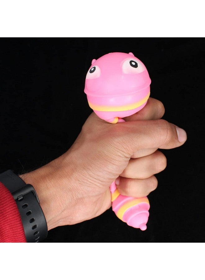 Kabello Kabello Caterpillar Soft Toy Sensory Worm Toy Showpiece for Car 1 Pcs (Multicolor) - Image 4
