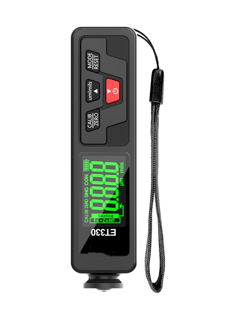 SYOSI Paint Thickness Gauge, Digital Car Coating Thickness Gauge Tester, Paint Mil Thickness Meter Gauge Check The Car’s Original Coating Auto Car Paint Meter  - Image 1