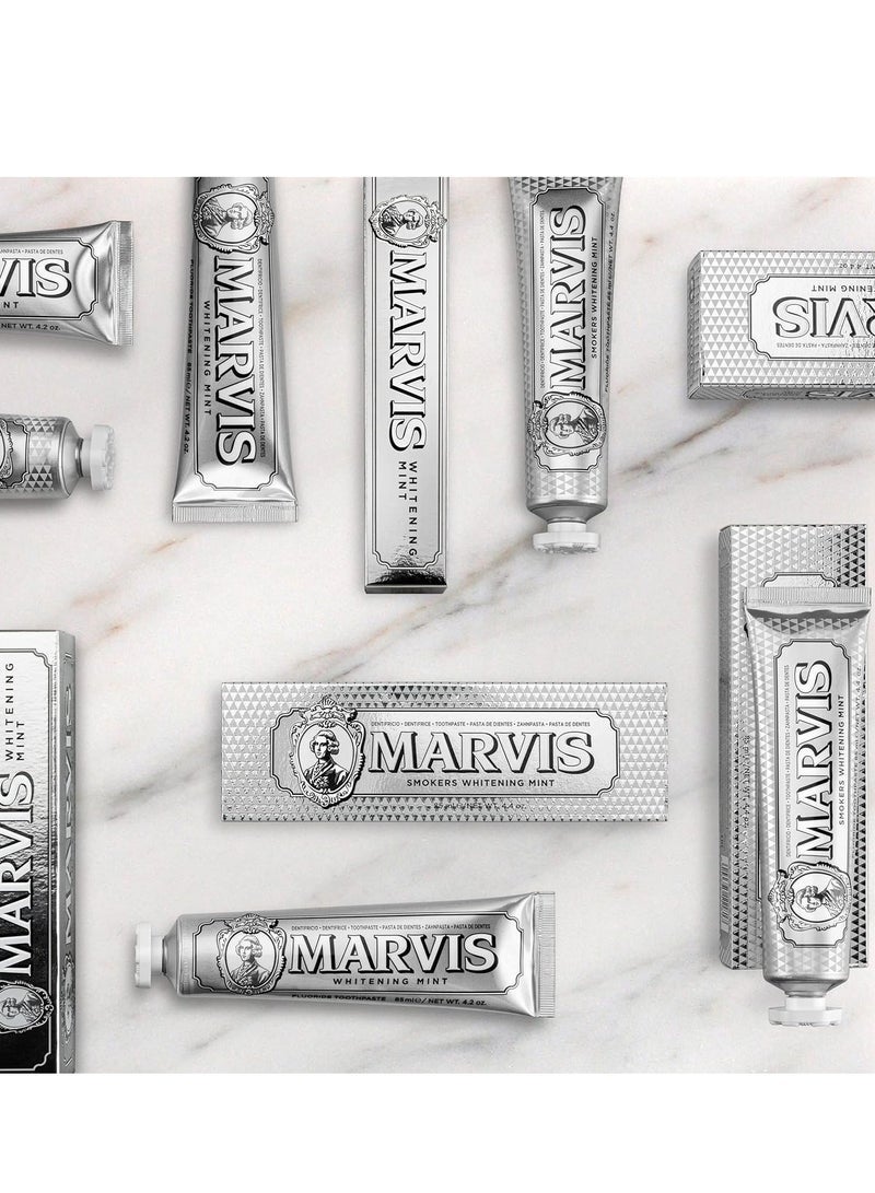 Marvis Whitening Mint Toothpaste - 85ml/4.4 oz Packed with Xylitol for Effective Teeth Whitening and Fresh Breath - Image 2