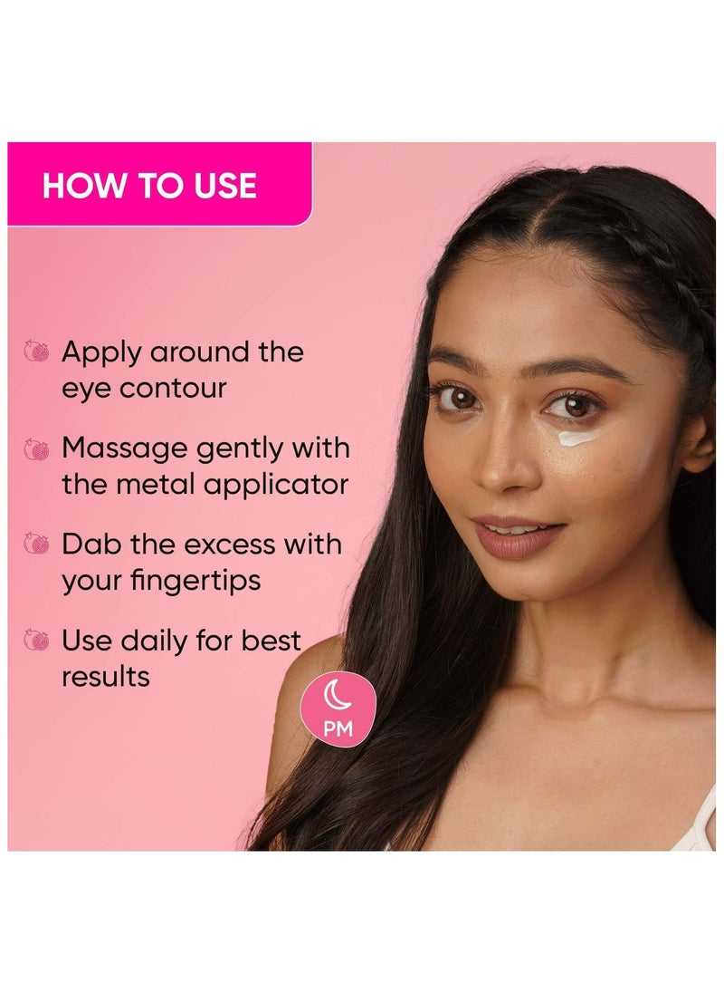 Dot & Key Dot & Key Pomegranate Retinol + Caffeine Eye Cream | Smoothens Fine Line & Wrinkles | Fades Dark Circles | Locks Moisturizer to Prevent Dryness |...  - Image 5