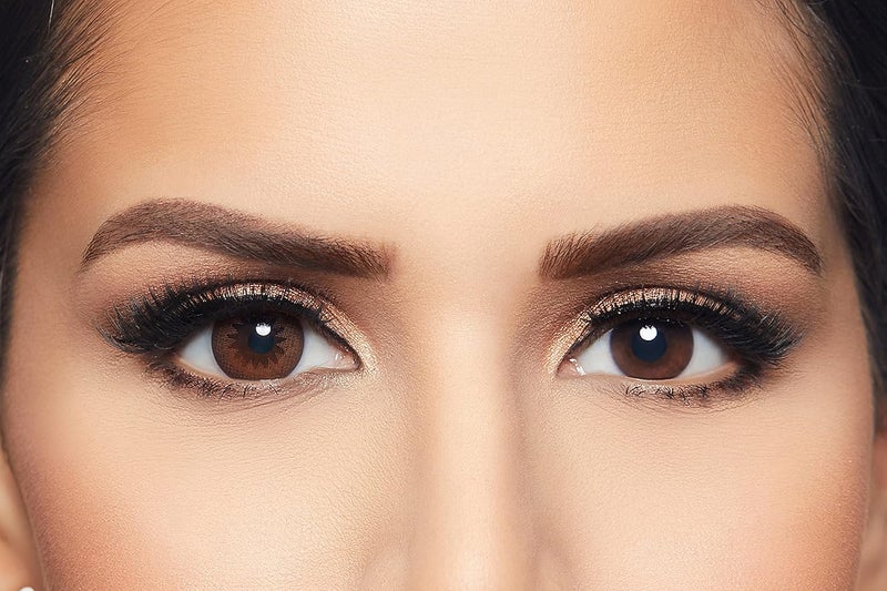 Layala by eyewa - Pack of 10 Dazzle Brown Daily Replacement Colored Contact Lenses - Image 5