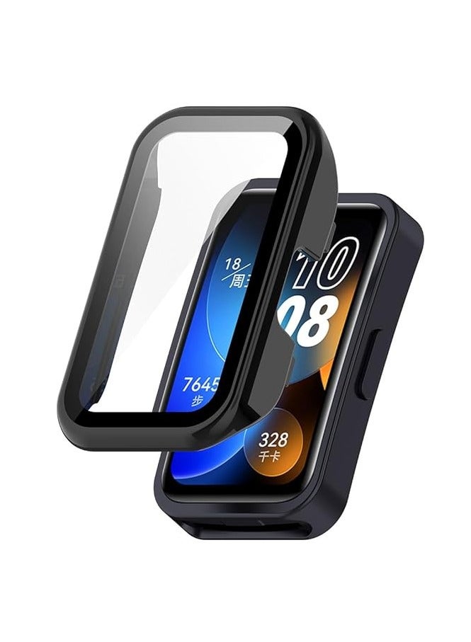 Case for Huawei Band 8 / Band 9, Hard PC Case with Screen Protector, Anti-Scratch, Anti-Dust, Cover for Huawei Band 8 / Band 9 - Black  - Image 2