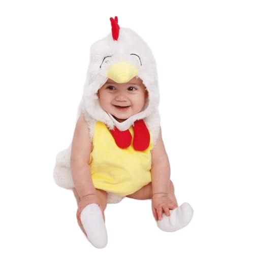 Dress Up America Baby Rooster Costume - Infant Halloween Chicken Costume For Girls And Boys - Image 1