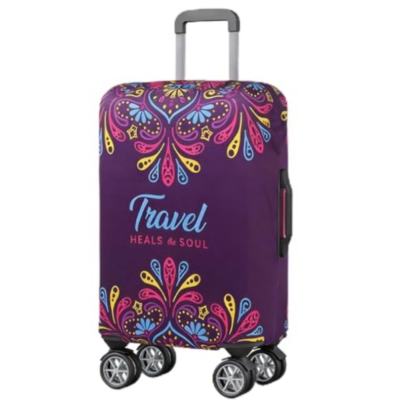 Homarket Travel Luggage Cover Protector18-32 Inch Washable Stretchable Elastic Luggage Cover Elasticated Bag Suitcase Protector for Travel - Image 1