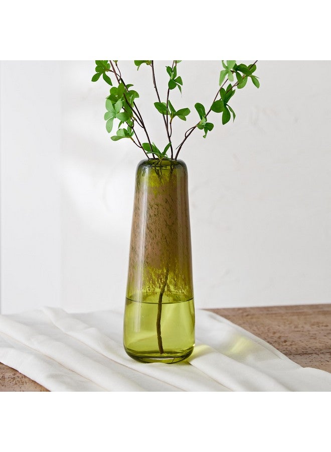 Home Box Reva Glass Vase with Powder Band 11.5 x 31 x 11.5 cm - Image 1