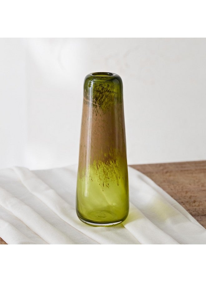 Home Box Reva Glass Vase with Powder Band 11.5 x 31 x 11.5 cm - Image 2