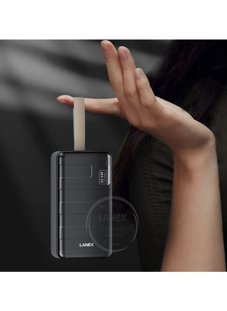 Lanex Powerbank 30،000 مللي أمبير ، 22.5 واط + PD20W - pzsku/Z94AC159C6C160E535FAAZ/45/_/1687342473/716424a8-5ca3-4f8a-9dfe-fbe261040698