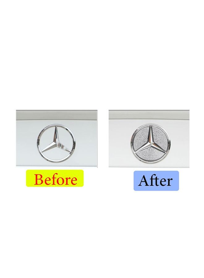 Accessory to decorate the rear Mercedes logo For Mercedes A 2019-2020 - Image 4