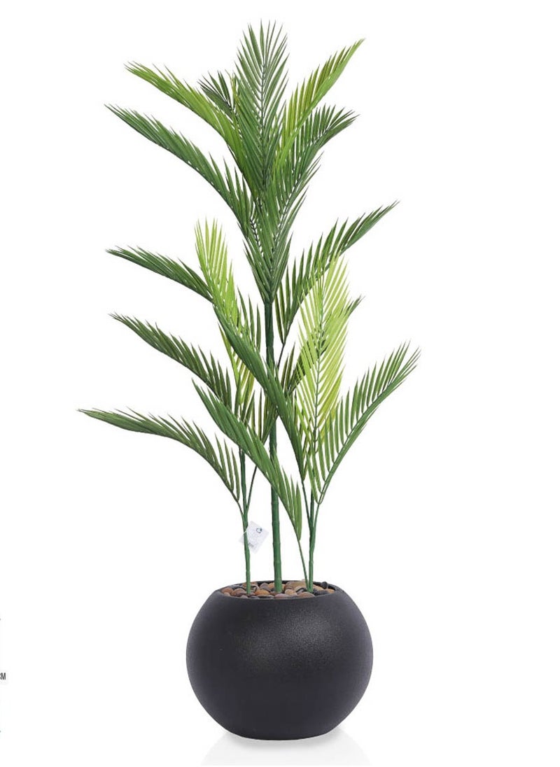 co arma An artificial tree simulating a green areca tree in shape and texture, 115 cm  - Image 1