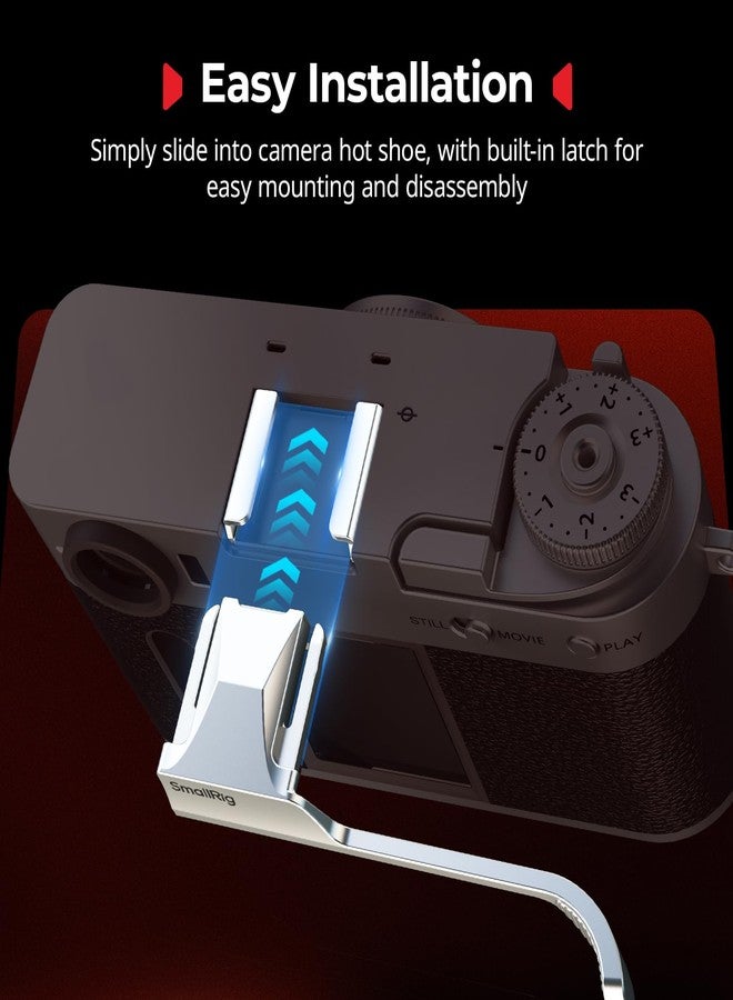 SmallRig Thumb Grip for FUJIFILM X Half (Silver) 5221 - Image 2