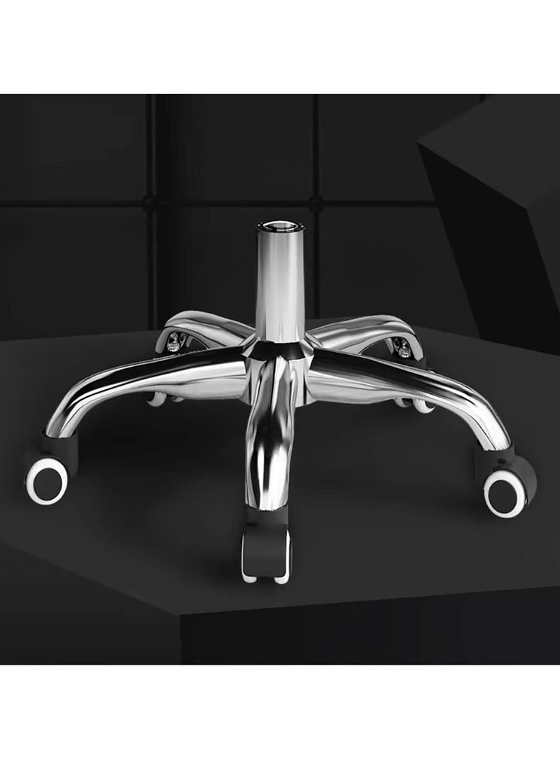 يوريفو كرسي مكتب مريح قابل للتعديل ارتفاعه مريح مع دعم قطني مسند ظهر شبكة مع مساند للذراعين لمحطة عمل الكمبيوتر والمكتب المنزلي - أسود - Image 5