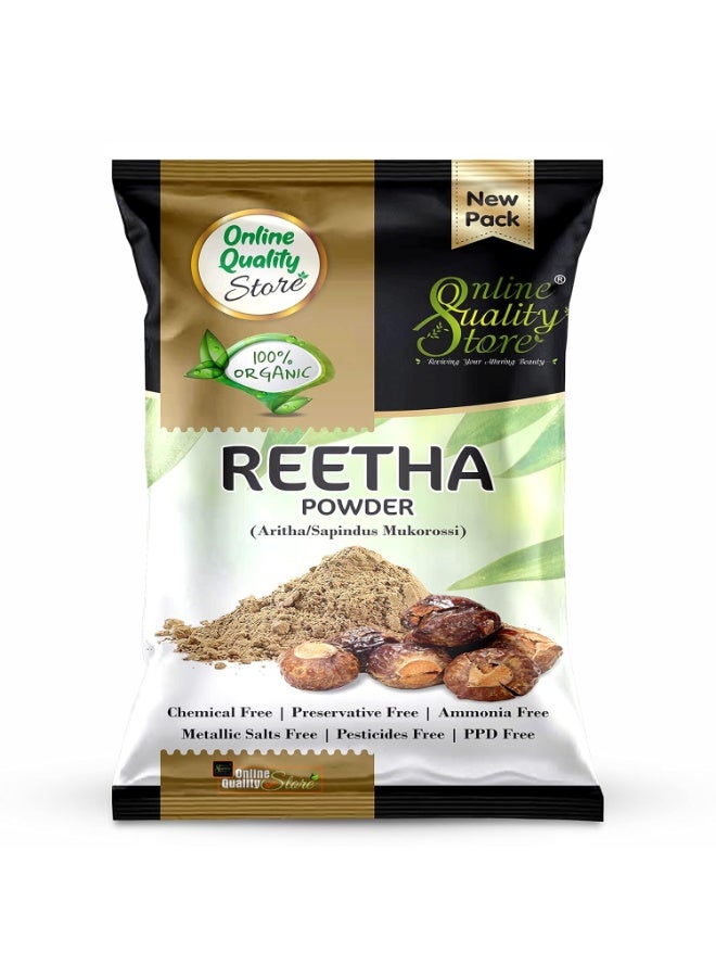 Online Quality Store Amla, Reetha, Shikakai Powder Combo Powder Pack For Hair R (Pack Of 3, Total 380G Pack), All Hair Type, Oily, Dry, Thick, Damaged, 3 Count - Image 1