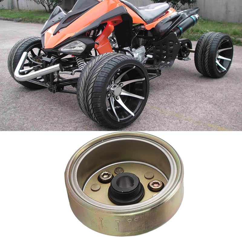 Motorcycle Magneto Flywheel, Off-road Motorcycle Electromagnetic Flywheel Replacement for Pit Pro Quad Dirt Bike ATV - Image 2