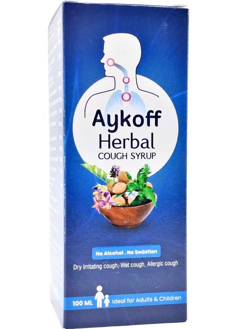AYKOFF HERBAL COUGH SYRUP 100ML