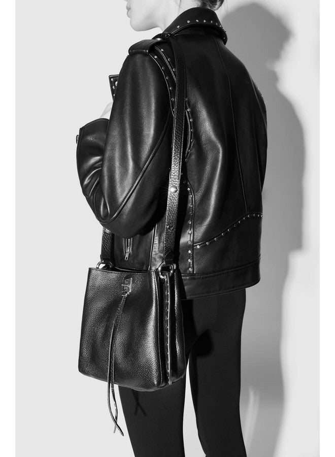 Rebecca Minkoff Rebecca Minkoff Darren Shoulder Bag - Versatile Leather Purse for Women, Fashion Leather Handbag, Adjustable Shoulder Strap, Women’s Shoulder Handbags