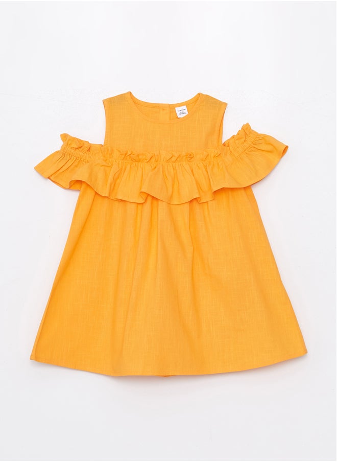 Crew Neck Baby Girl Dress - pzsku/Z94ACD6E658D14AC66647Z/45/_/1735652078/13be1142-c911-436f-8b22-c8ba65b3ca38