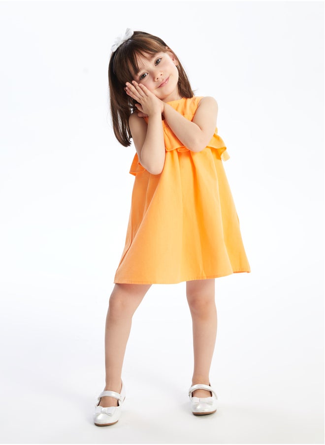 Crew Neck Baby Girl Dress - pzsku/Z94ACD6E658D14AC66647Z/45/_/1735652080/2920a128-dd07-4de6-80a0-16a12d65335d