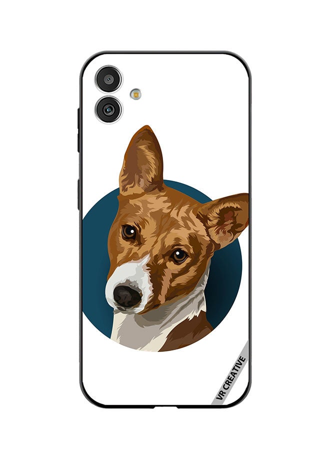 VR CREATIVE Protective Case Cover For Samsung Galaxy F14 Face Dog Design Multicolour - Image 1