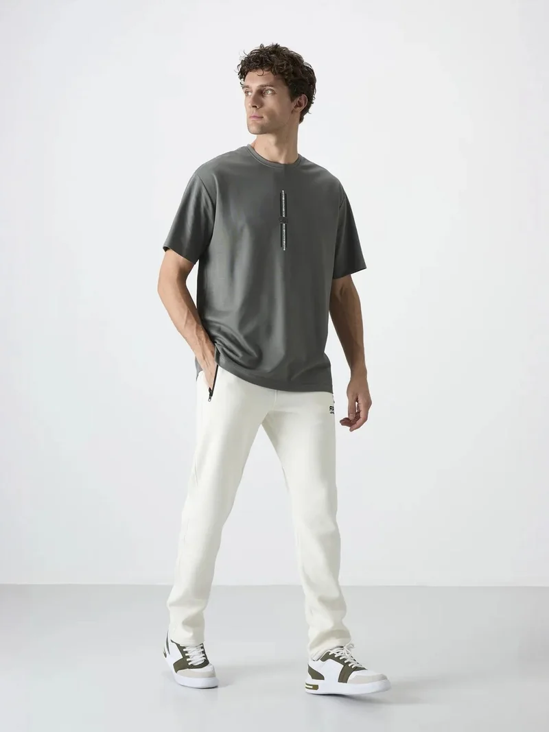 تومي لايف TOMMY Men's Regular Fit Fleece Sweatpants