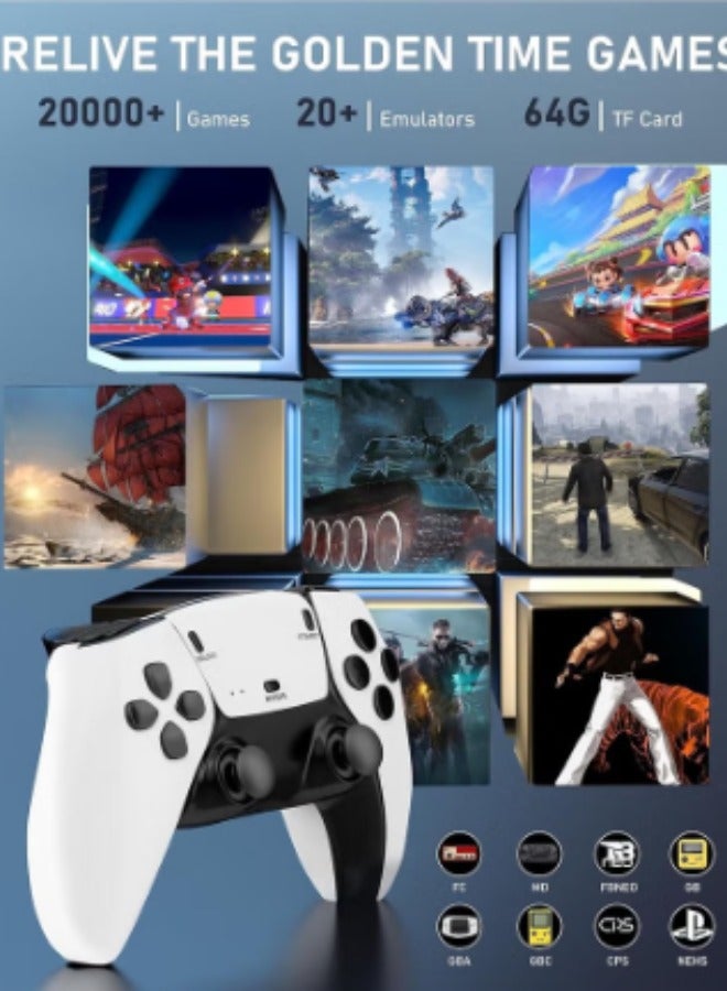 M15 Wireless Retro Game Console, Plug & Play Video Game Stick with 23 Simulators & 20000+ Classic Games, 4K High Definition HDMI Output, Dual 2.4G Wireless Controllers TV Gaming Perfect Gift for Game Lovers and Kids. - Image 2