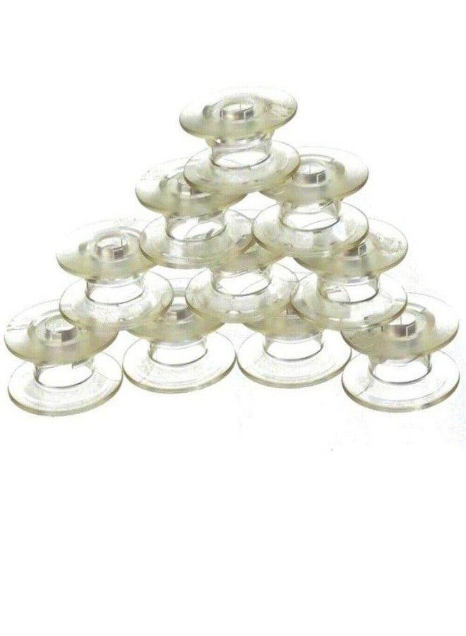 Cutex Pack of 10 Bobbins for Husqvarna Viking 1250, 1, 150E, 960Q, 1200, 1100, 1090 - Image 1
