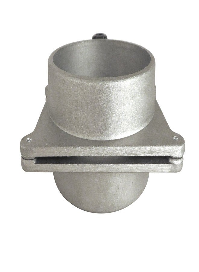 Taytools 3" OD Self Cleaning No Clog Aluminum Blast Gate Cut Off Valve for Dust Collection System ABG3 - Image 2