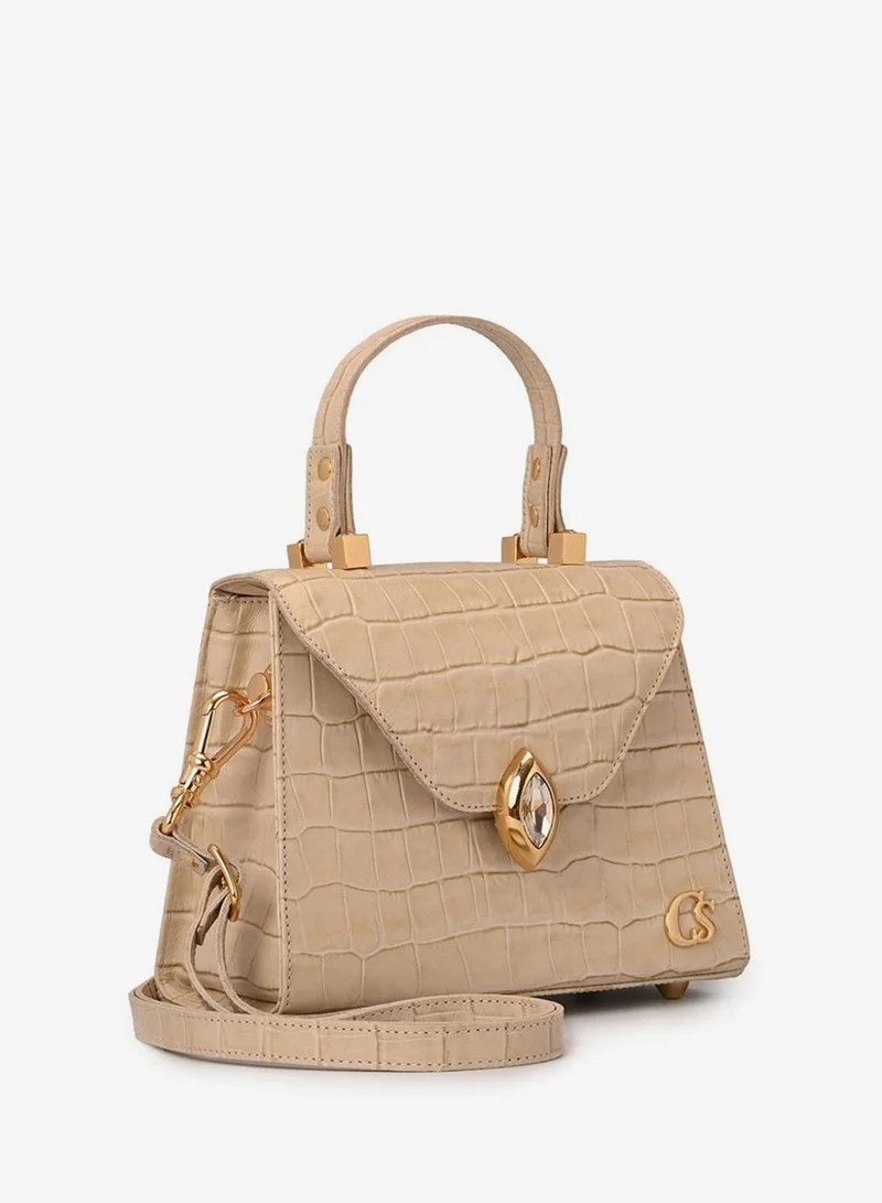 Top Handle Bag Off-White